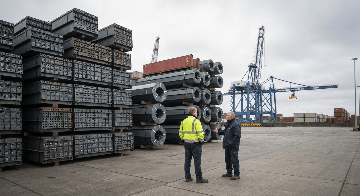 EU indfører nye toldsatser på kinesisk stål for at beskytte europæisk industri